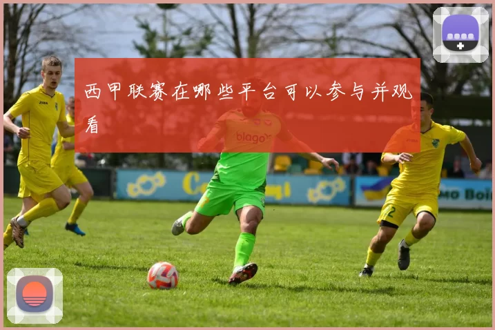 西甲联赛在哪些平台可以参与并观看
