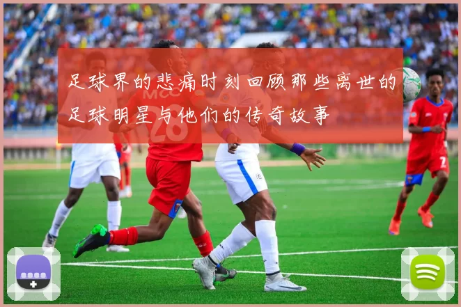 足球界的悲痛时刻回顾那些离世的足球明星与他们的传奇故事