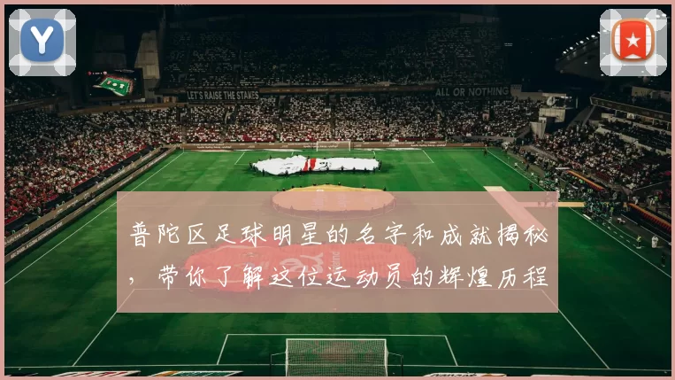 普陀区足球明星的名字和成就揭秘，带你了解这位运动员的辉煌历程